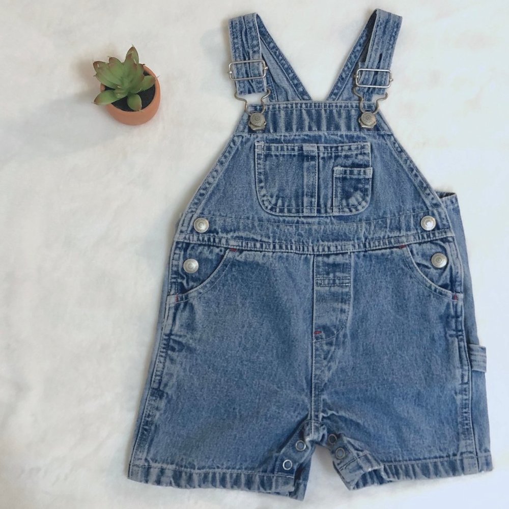 Vintage Classic Baby Gap denim overalls unisex